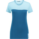 Meru Perama Jersey T-shirt Dames, blauw