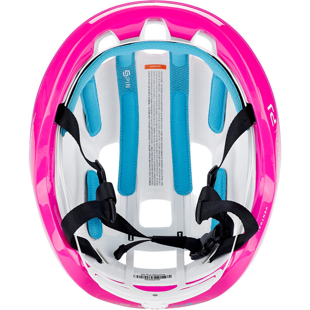 POC Ventral Spin Helmet fluorescent pink