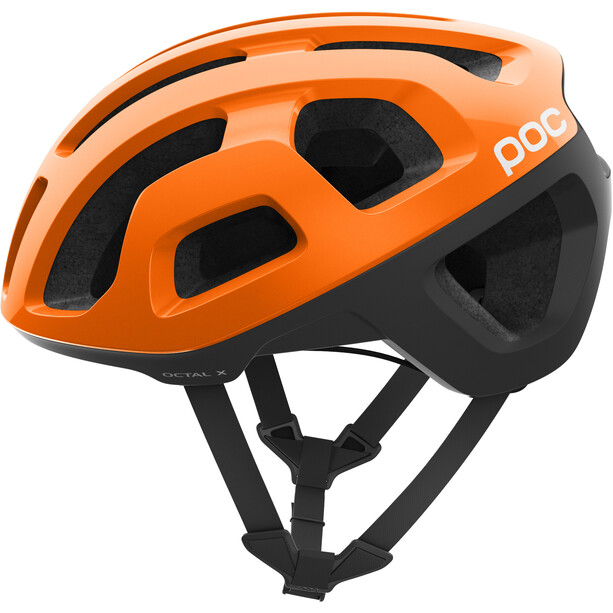 POC Octal X Spin Casco, arancione/nero