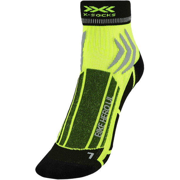X-Socks Bike Hero UL Socken grün/schwarz