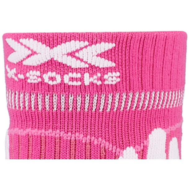 X-Socks Run Speed Reflect 4.0 Calcetines Mujer, rosa