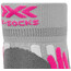 X-Socks Run Speed Two Socks Women pearl grey /opal black