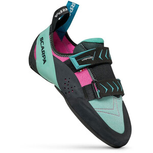 Scarpa Vapor V Chaussures d'escalade Femme, turquoise/rose turquoise/rose