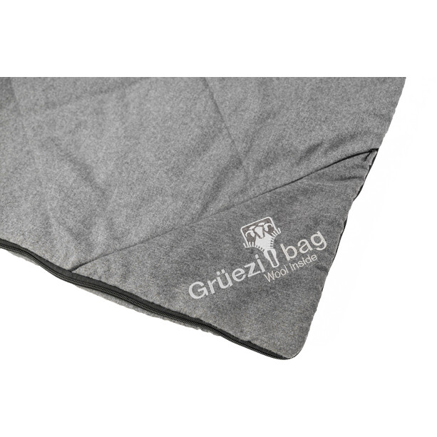 Grüezi-Bag WellhealthBlanket Wool Sovepose, grå