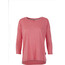 Pally'Hi Flower to the Power 3/4-Arm Shirt Damen pink