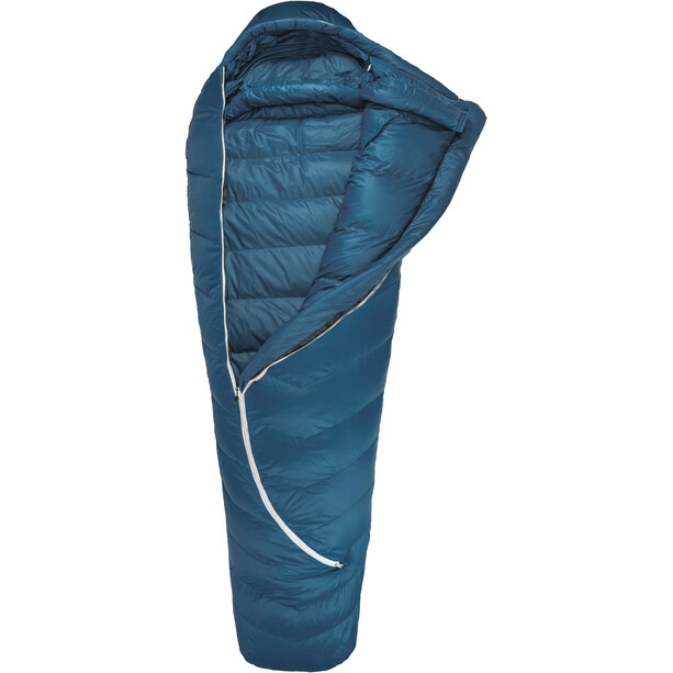 Grüezi-Bag Biopod DownWool Ice 175 Slaapzak, blauw