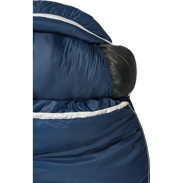 Grüezi-Bag Biopod DownWool Ice 185 Sac de couchage, bleu