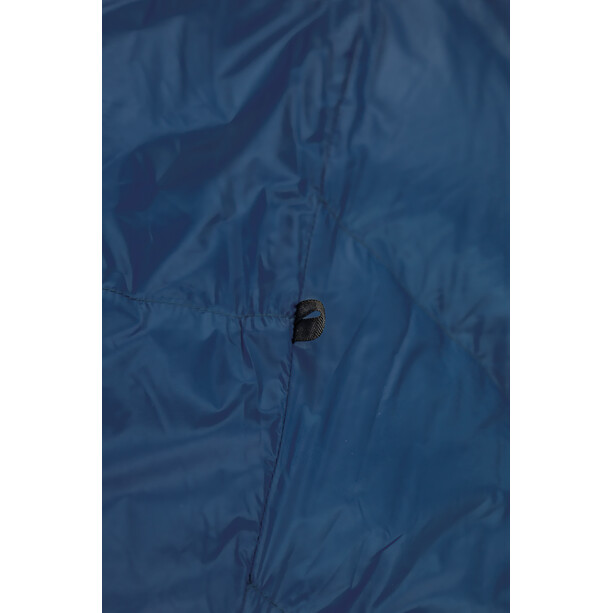 Grüezi-Bag Biopod DownWool Ice 185 Śpiwór, niebieski