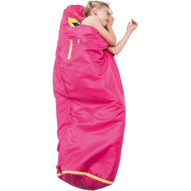 Grüezi-Bag Grow Colorful Sacos de dormir Niños, rosa