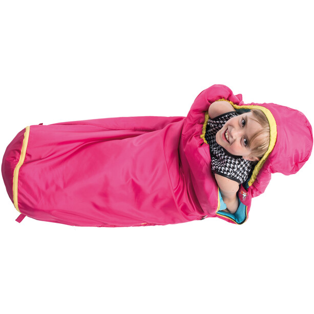 Grüezi-Bag Grow Colorful Śpiwór Dzieci, różowy
