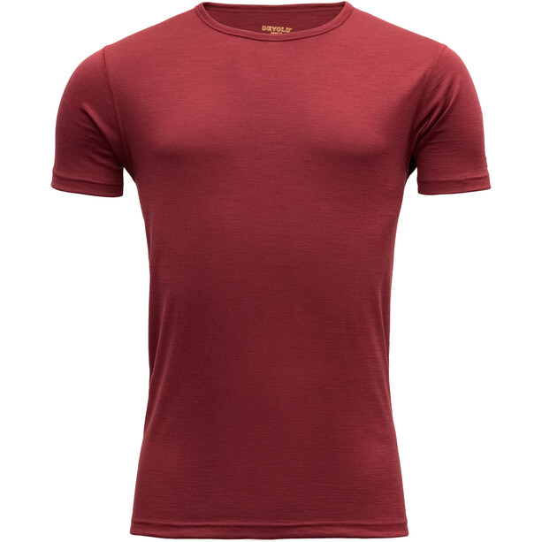 Devold Breeze T-Shirt Heren, rood