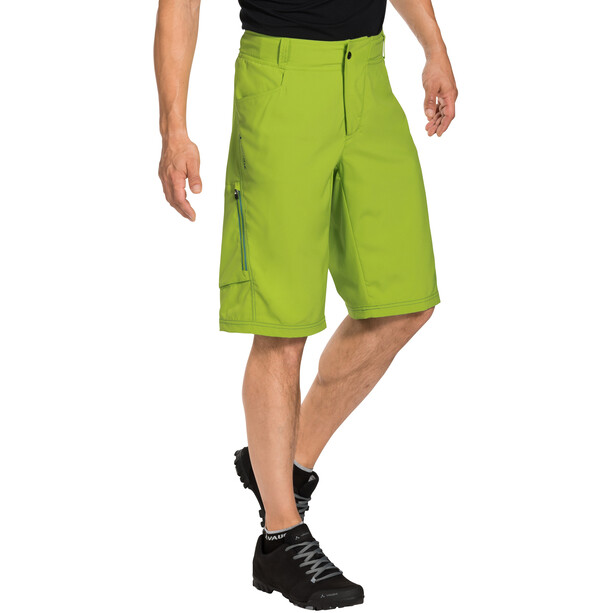 VAUDE Ledro Pantalones cortos Hombre, verde