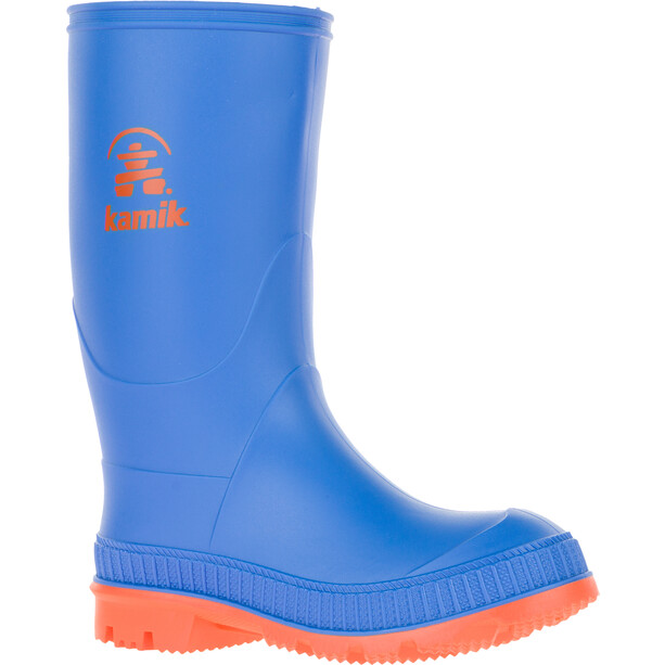 Kamik Stomp Botas de agua de goma Niños, azul/naranja