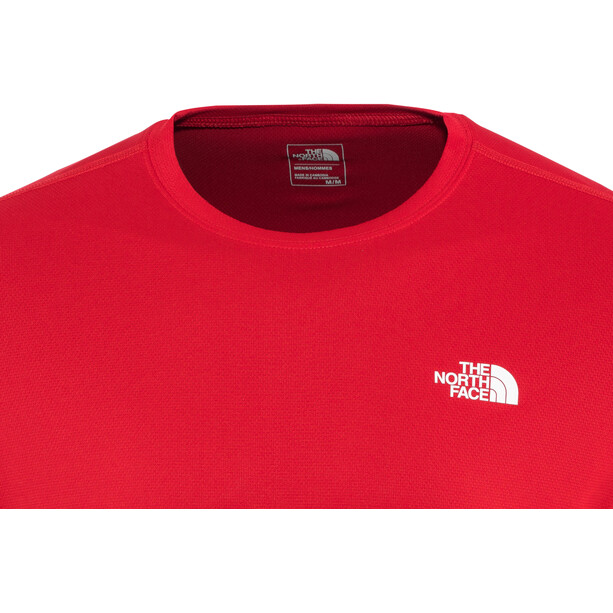 The North Face Flex II Chemise manches courtes Homme, rouge