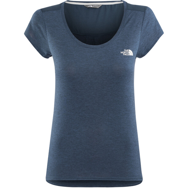 The North Face Inlux SS Top Women blue wing teal dark heather