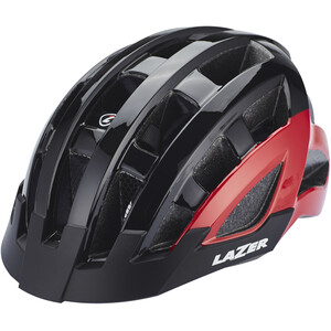 Lazer Compact Deluxe Helm schwarz schwarz