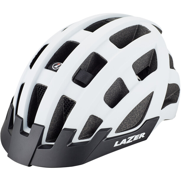 Lazer Compact Deluxe Helm weiß
