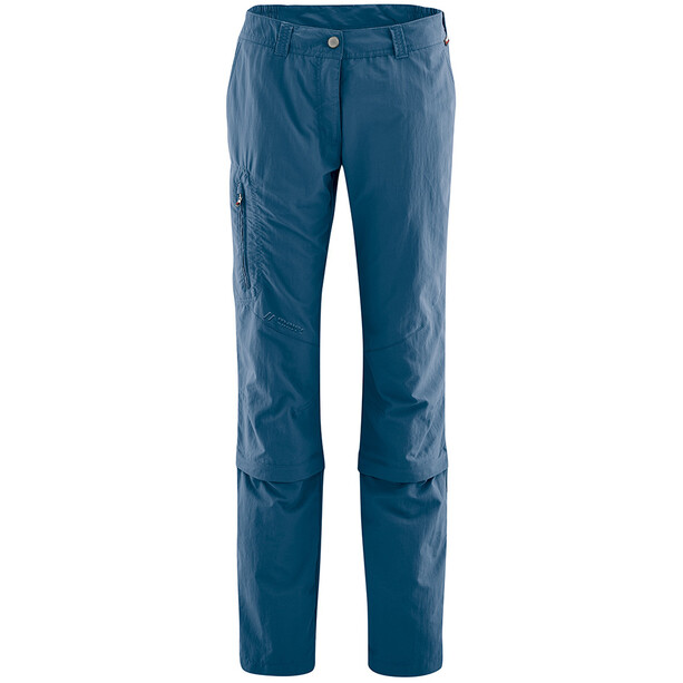 Maier Sports Fulda Spodnie z odpinanymi nogawkami Kobiety, niebieski