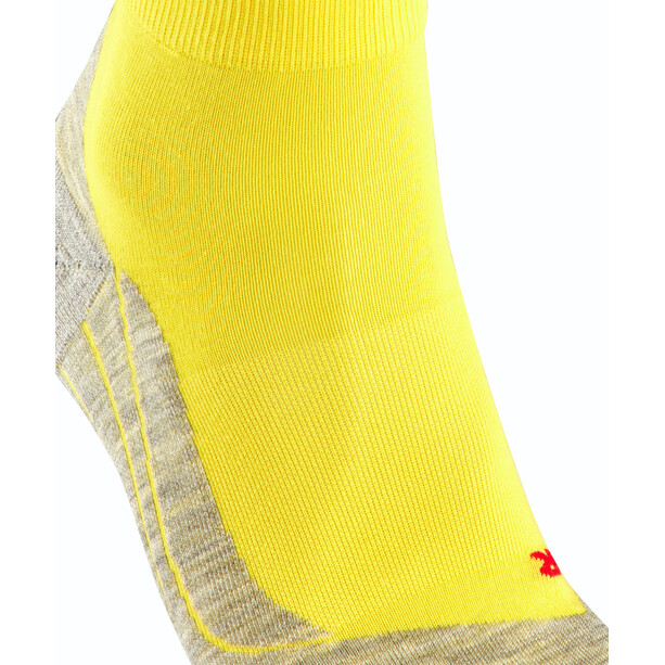 Falke RU4 Calcetines cortos running Hombre, amarillo