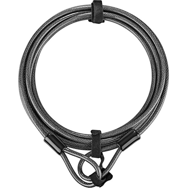 Red Cycling Products Double Loop Cable 5m Câble antivol, noir