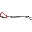 Red Cycling Products Pocket Hook Antivol 4mm x 1200mm, rouge/noir