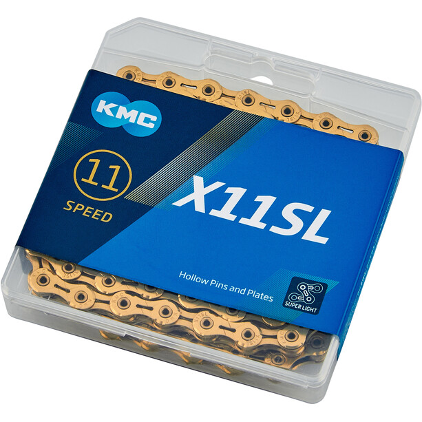 KMC X11SL Ti-N Kette 11-fach gold