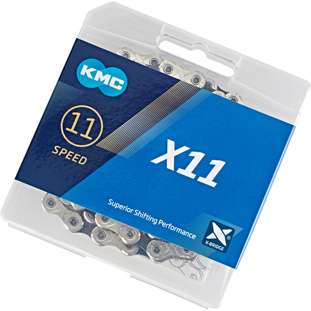KMC X11 Fietsketting 11-speed, zilver/zwart