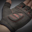 GripGrab SuperGel Gevoerde Halve Vinger Handschoenen, zwart