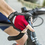 GripGrab SuperGel Krótkie wyściełane rękawiczki rowerowe, czarny/czerwony