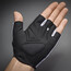 GripGrab Ride Lightweight Gepolsterte Kurzfinger-Handschuhe weiß/schwarz