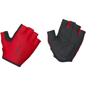 GripGrab Ride Lightweight Gepolsterte Kurzfinger-Handschuhe rot/schwarz rot/schwarz