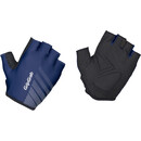 GripGrab Ride Lightweight Gevoerde Halve Vinger Handschoenen, blauw/zwart