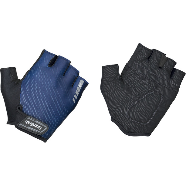 GripGrab Rouleur Gepolsterte Kurzfinger-Handschuhe blau/schwarz