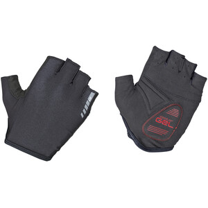 GripGrab Solara Lightweight Padded Tan Through Kurzfinger-Handschuhe schwarz schwarz