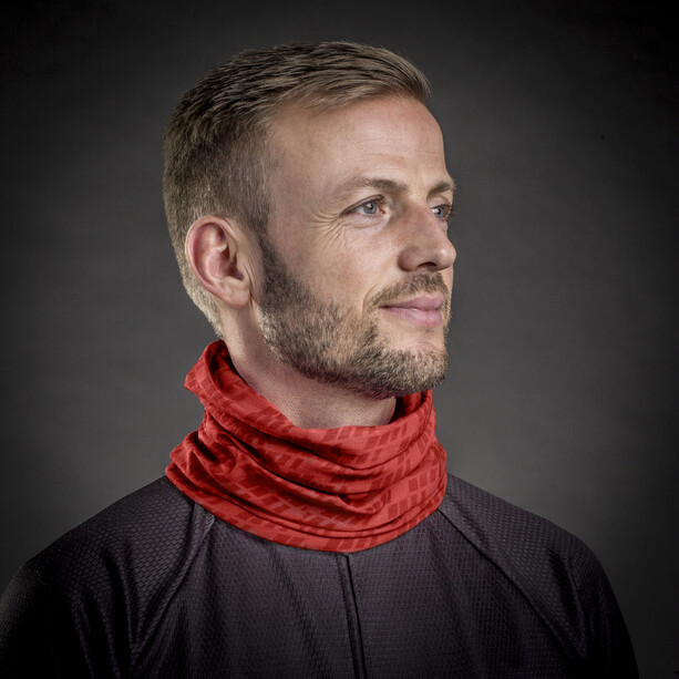 GripGrab Multifunctional Loop Sjaal, rood