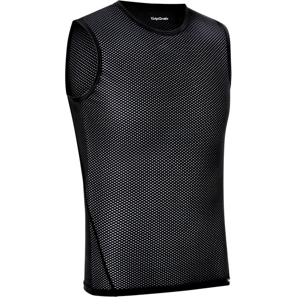 GripGrab Ultralight Mesh Camiseta Interior Malla sin Mangas, negro