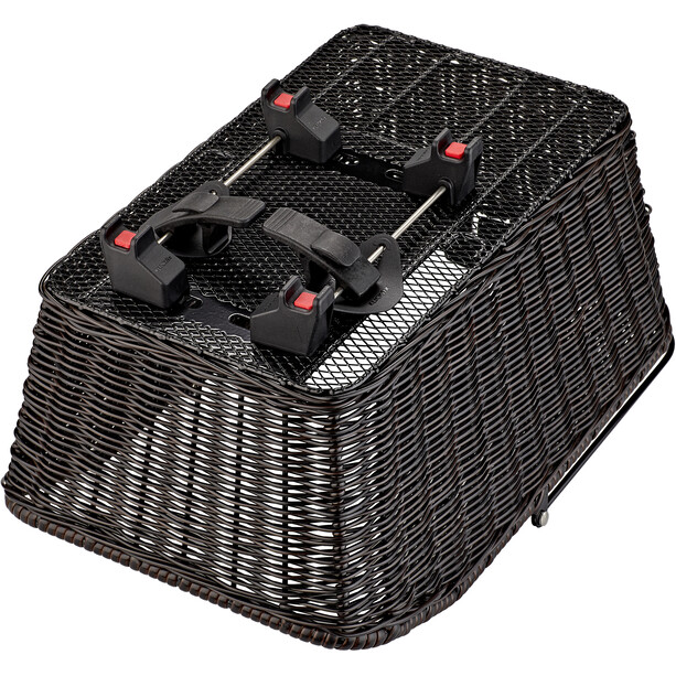 KlickFix Structura GT Luggage Carrier Basket With Basket Clip black