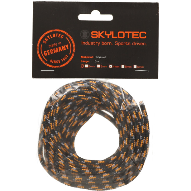 Skylotec Cord 4.0 5m svart/orange