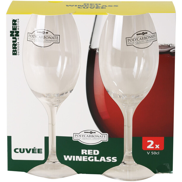 Brunner Cuvée Rotweinglas Set transparent