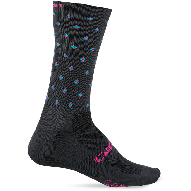 Giro Comp High Rise Socks charcoal/crossfade