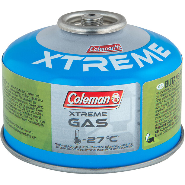 Coleman C100 Xtreme 2.0 Cartucho de Gas de Válvula, azul/verde
