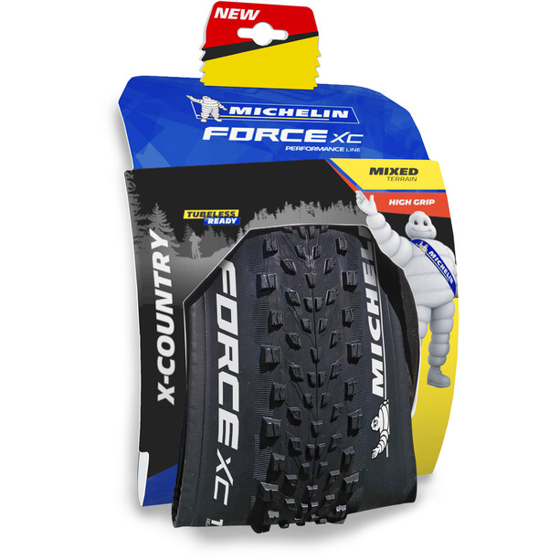 Michelin Force XC Performance Cubierta Plegable 29x2.25", negro