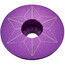 Supacaz Star Capz Tapa Superior Dirección Anodizado, violeta