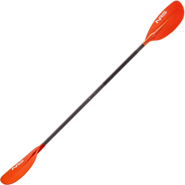 NRS Ripple Kayak Wiosło 220cm, pomarańczowy/czarny
