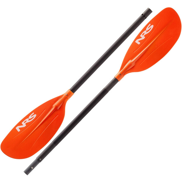 NRS Ripple Kayak Wiosło 230cm, pomarańczowy/czarny