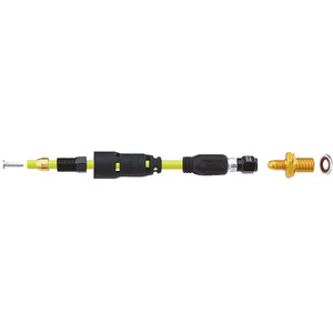 Jagwire Pro QF Anschlussset für Shimano Deore M6000/M596/M615/Deore LX/T675 schwarz/gelb schwarz/gelb