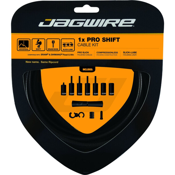 Jagwire 1X Pro Shift Schaltzugset schwarz