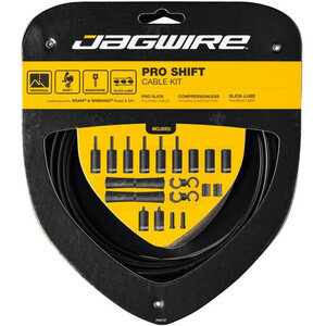 Jagwire 2X Pro Shift Shift Cable Set ブラック