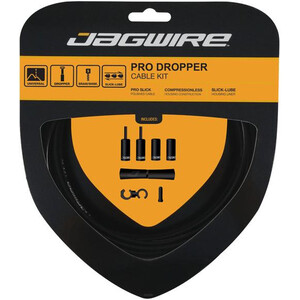 Jagwire Pro Dropper Variostützenzugset schwarz schwarz
