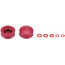 Jagwire Mineral O-Ring Kit für Entlüftungsset rot